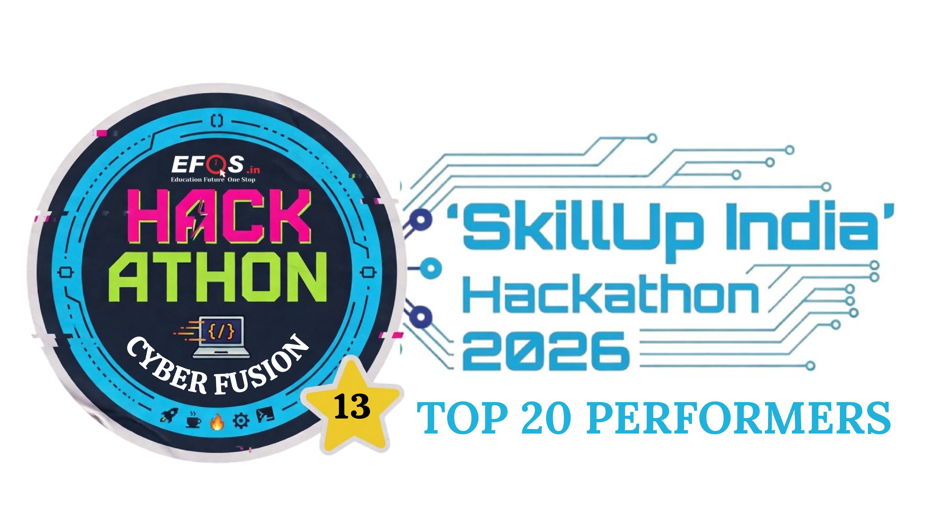 Certificate of Excellence - EFOS SkillUp India Hackathon 2026